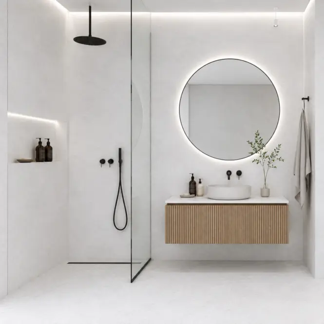 Obkladovy panel SPC Solo White 1200x600 4MM