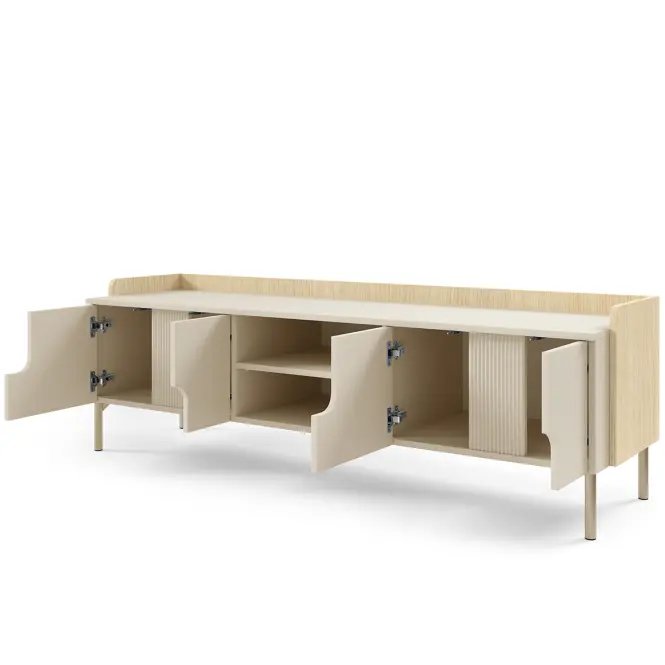 TV stolík Malý Positano Dub Maveile/Macadamia,3