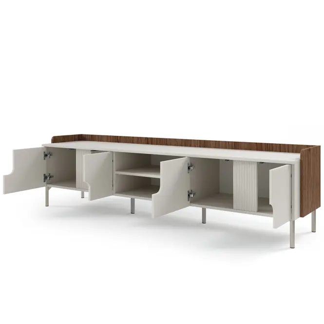 TV stolík Veľký Positano Orech  Alba/Kašmír,3