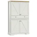 Komoda Barn K4d1s Biela Opal-Cremona