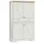 Komoda Barn K4d1s Biela Opal-Cremona