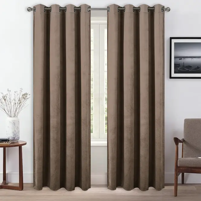 Závesová látka YC12078/240G/M2/12 hnedá 280 Tovar na mieru,3