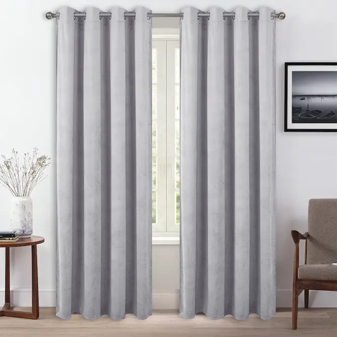 Závesová látka YC12078/240G/M2/56 sivá 280 Tovar na mieru,3