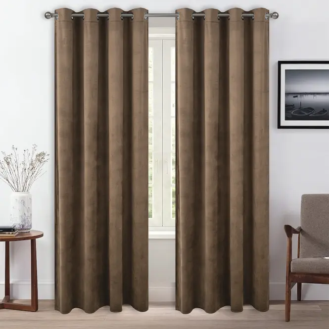 Závesová látka YC13018/230G/M2/5 hnedáowy 150 Tovar na mieru,3