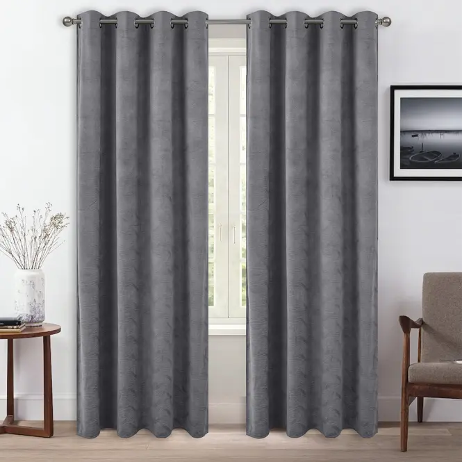 Záves na priechodkách ADA YC12081/240G/M2/63/140X250 sivý