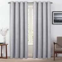 Záves na priechodkách ADELA YC12078/240G/M2/56/140X250 sivý