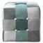 Taburetka Maddie mätový patchwork