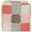 Taburetka Maddie ružová patchwork