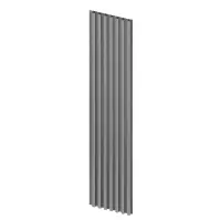 Dekoračný panel MPC S Brushed Steel 14.8x265cm