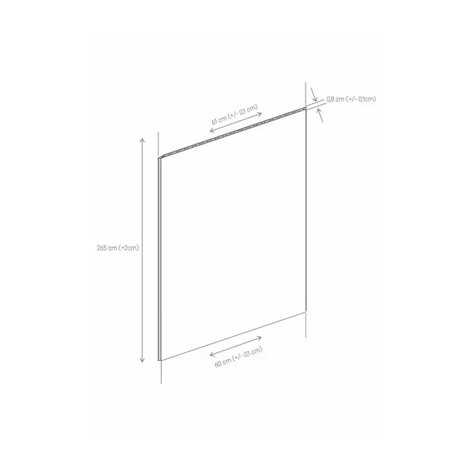 Dekoračný panel MPC XL Mesh Touch 60x265cm,3