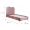 Posteľ Sirmione 90x200 WD18200A-141,2