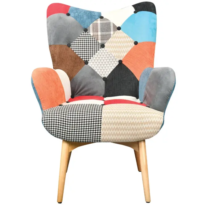 Kreslo Chic Art Patchwork