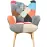 Kreslo Chic Art Patchwork