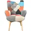 Kreslo Chic Art Patchwork