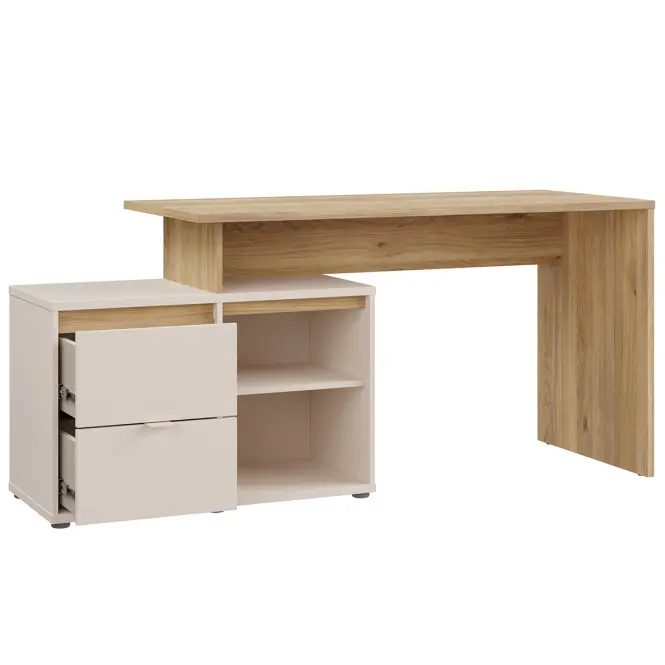 Písací stôl Mimatte Piesok L/R Avnb131-M846