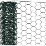 Šesťhranné pletivo 13x13 1x10 m Zn+RAL6005