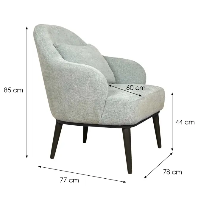 Kreslo Trento F-552 mint,5