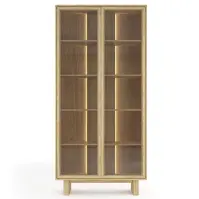 Vitrína Nabu A 2d Olejovaný dub