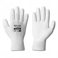 Ochranné rukavice dámske white, veľkosť 8