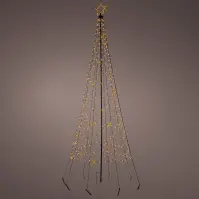 Vianočný stromček LED 320CM 490474 WW ZEW BLACK