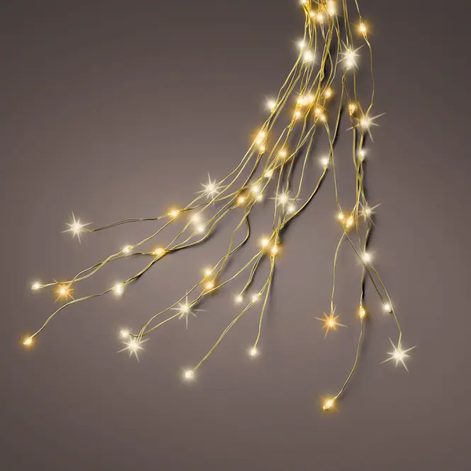 Vianočné svetielka LED 408L 496185 WW ZEW GOLD