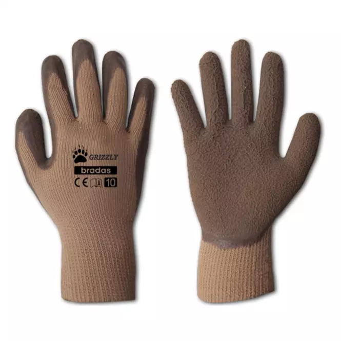Ochranné rukavice Grizzly, veľkosť 10