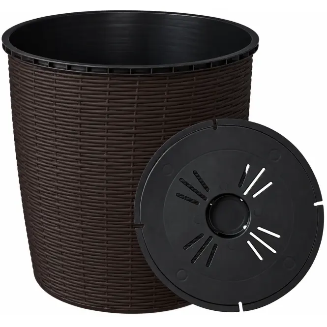 Kvetináč RATTAN 26L wenge