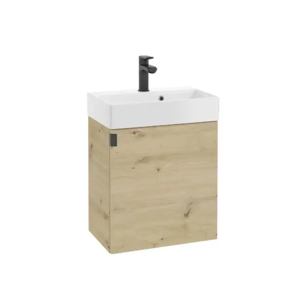 Kúpeľňová skrinka pod umývadlo Faro 50 cm dub artisan