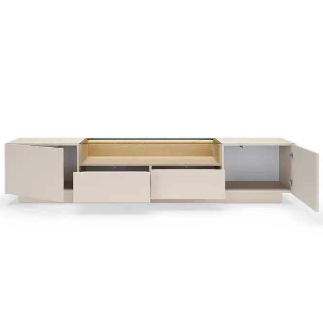 TV stolík Hiro Beige D 05 203 2d2s béžová,2