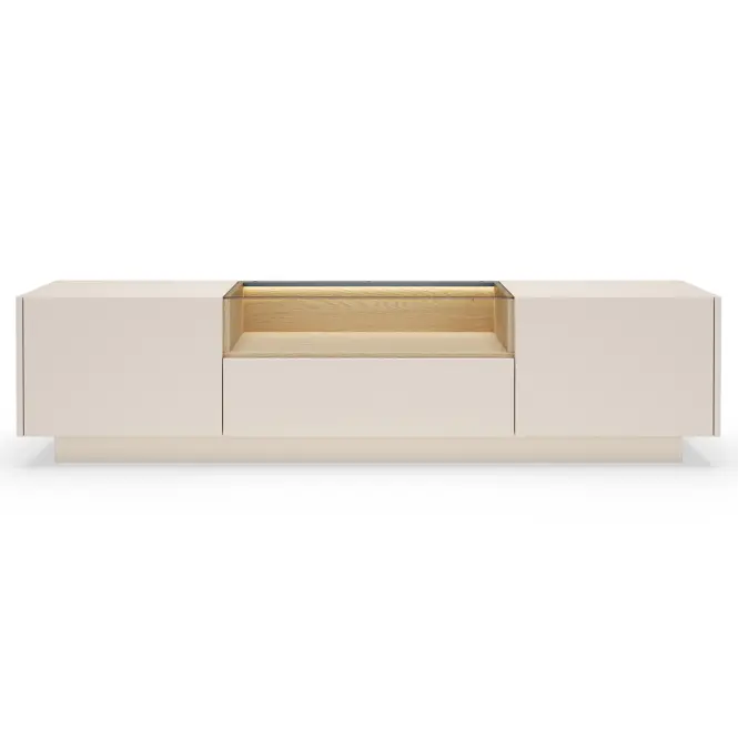 TV stolík Hiro Beige E 176 2d1s béžová