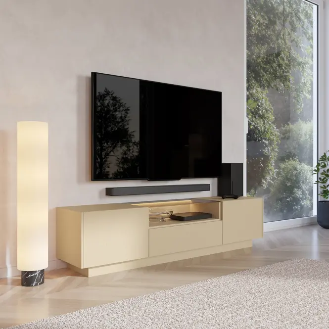 TV stolík Hiro Cocoa E 176 2d1s cocoa,3