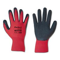 Ochranné rukavice Perfect červené, veľkosť  8