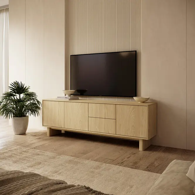TV stolík Nabu F 183 3d2s dub naolejovaný,6