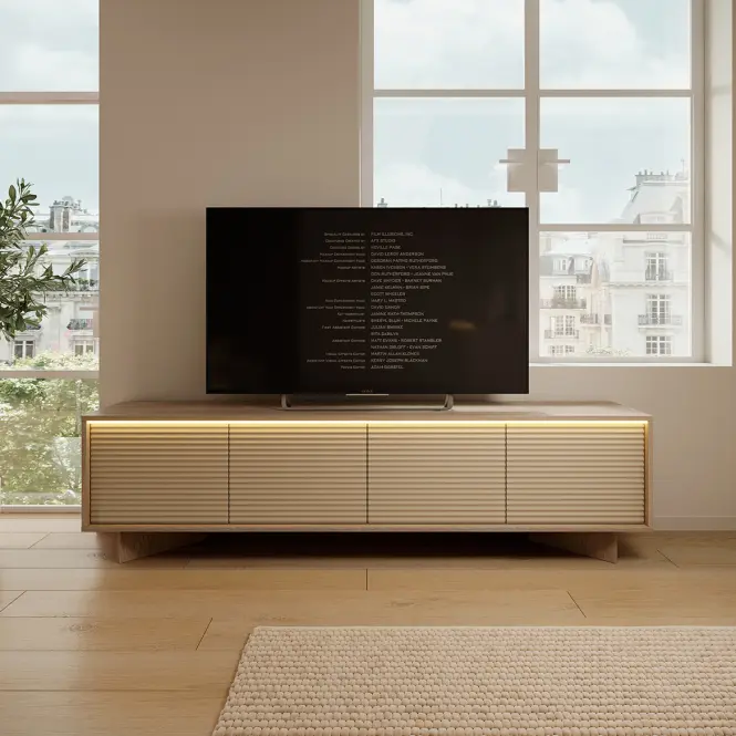 TV stolík Semi E 204 4d cappucino,5