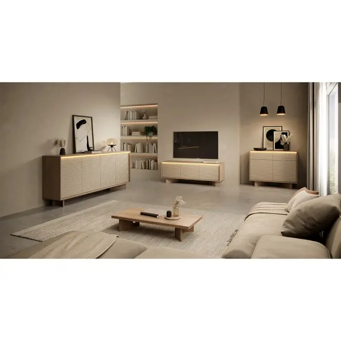 TV stolík Semi F 154 3d cappucino