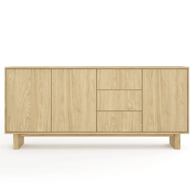 Komoda Nabu D 183 3d3s Dub naolejovaný