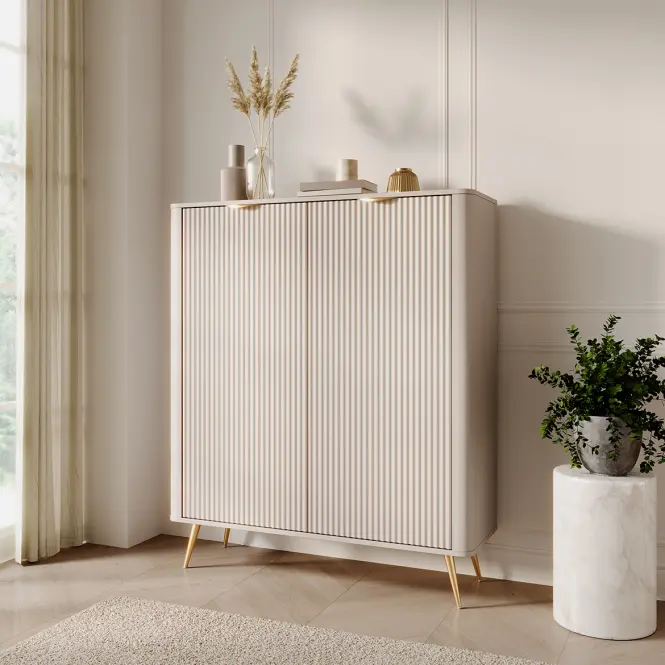 Lante Komoda Beige 2d 6Béžová,5