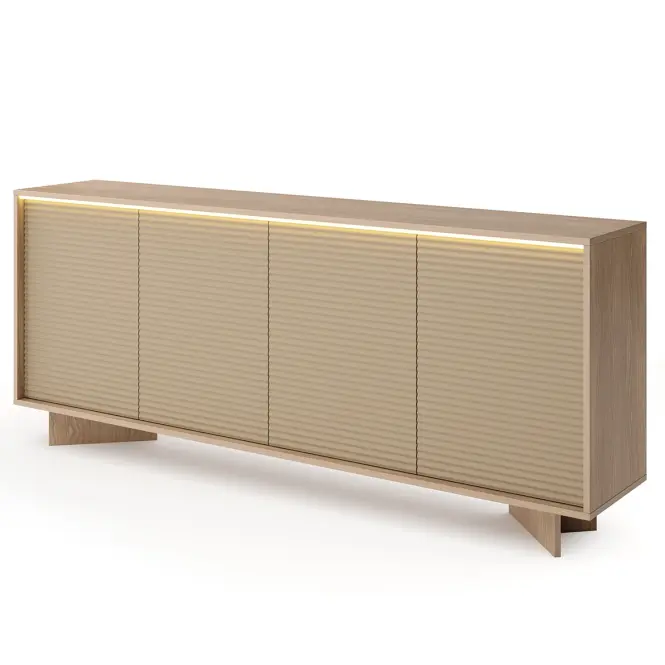 Komoda Semi B 204 4d Boliwar prírodný