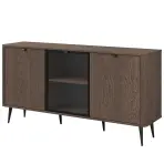 Komoda 160 Marley 7 3d Baltic Storm/Čierna