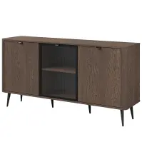 Komoda 160 Marley 7 3d Baltic Storm/Čierna