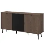 Komoda 160 Marley 8 3d Baltic Storm/Čierna