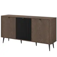 Komoda 160 Marley 8 3d Baltic Storm/Čierna
