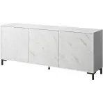 Komoda 200 3d Marmo Biela/ mramor Biela