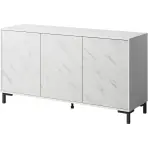 Komoda 150 3d Marmo Biela/ mramor Biela