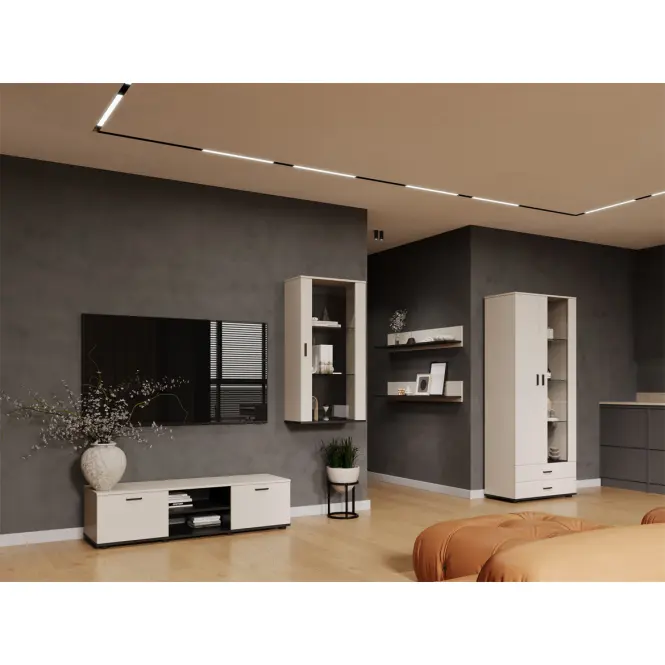 Komoda S7 Soho Kašmír+ Čierna