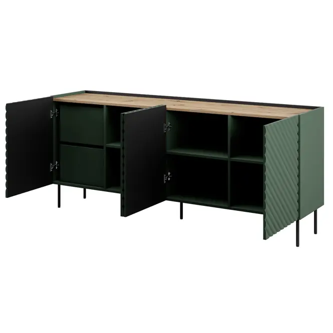 Komoda 4d2sz Onda Green/Artisan,3