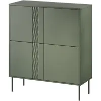 Komoda 4d Tresse Zelená