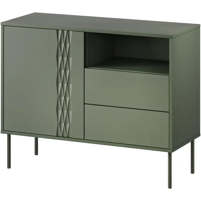 Komoda 1d2s Tresse Zelená