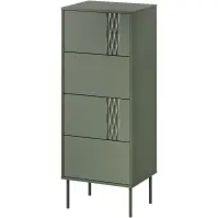Komoda 4s Tresse Zelená