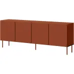 Komoda 200 4d Rafael Brick Red